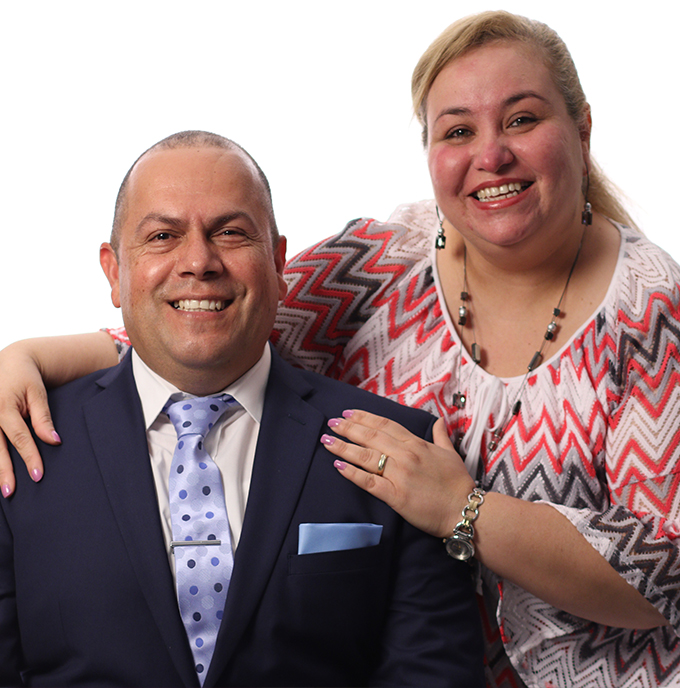 Ministros Liannett y Carlos